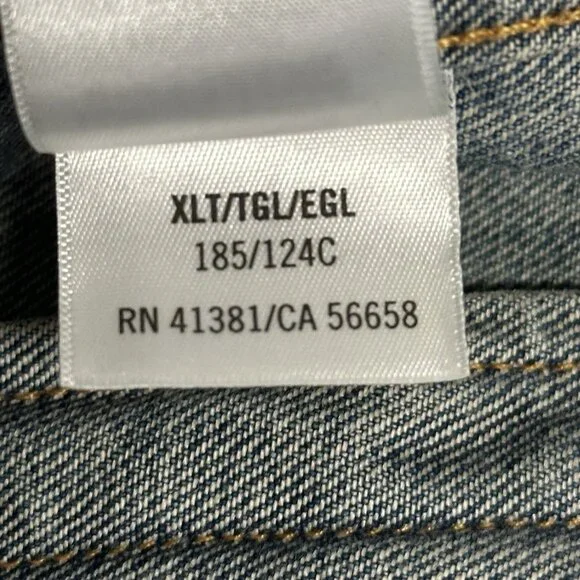 Polo Ralph Lauren Barstow Denim Trucker Jacket Mens Big Tall XLT Western NWOT - Picture 13 of 14